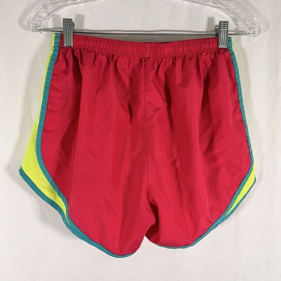 Nike Running Shorts Women's Medium Pink Pull On Drawstring Lined Dri-Fit - Picture 4 of 8